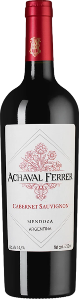 Achaval Ferrer Cabernet Sauvignon from Mendoza, Argentina, elegant and intense red wine