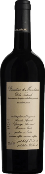 Dessert Italian Attanasio Primitivo di Manduria Dolce Naturale 2017 wine