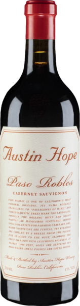 Red California Austin Hope Cabernet Sauvignon 2021 wine