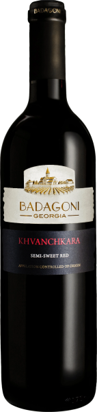 Red Georgian Badagoni Khvanchkara 2023 wine