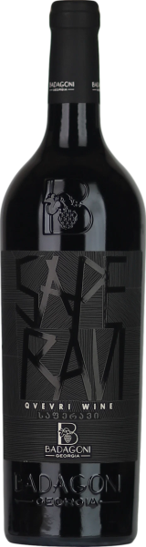 Red Georgian Badagoni Saperavi Qvevri 2022 wine
