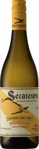 White South African Badenhorst Secateurs Chenin Blanc 2024 wine
