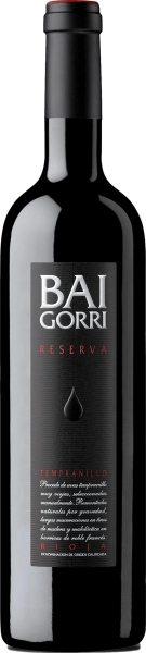 Red Spanish Baigorri Reserva Rioja 2018 wine