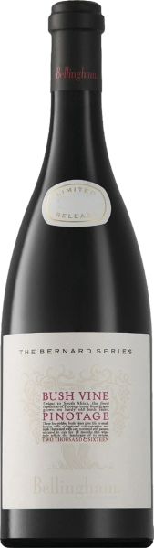 Red South African Bellingham The Bernard Series Bush Vine Pinotage 2021 wine