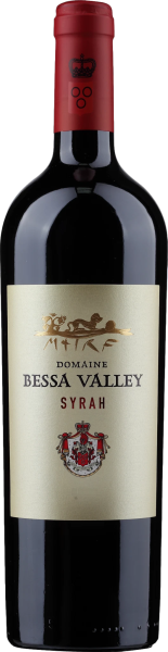 Red Bulgarian Bessa Valley Syrah 2017 wine