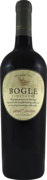 Red California Bogle Cabernet Sauvignon 2022 wine