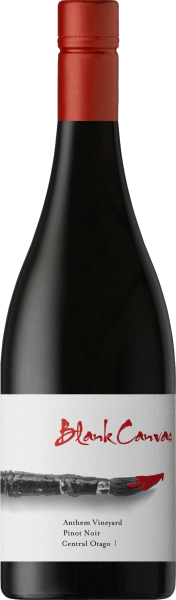 Red New Zealand Blank Canvas Anthem Pinot Noir 2019 wine