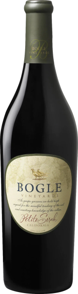 Red California Bogle Petite Sirah 2021 wine